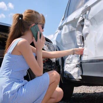 Photo of a Car Accident