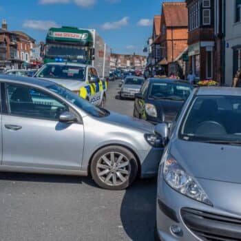 Photo of a Car Accident