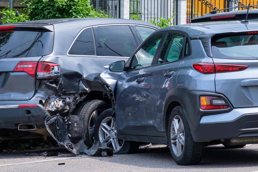 Photo of a Car Accident