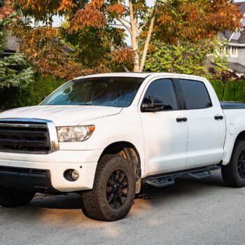 Four-door pickup truck