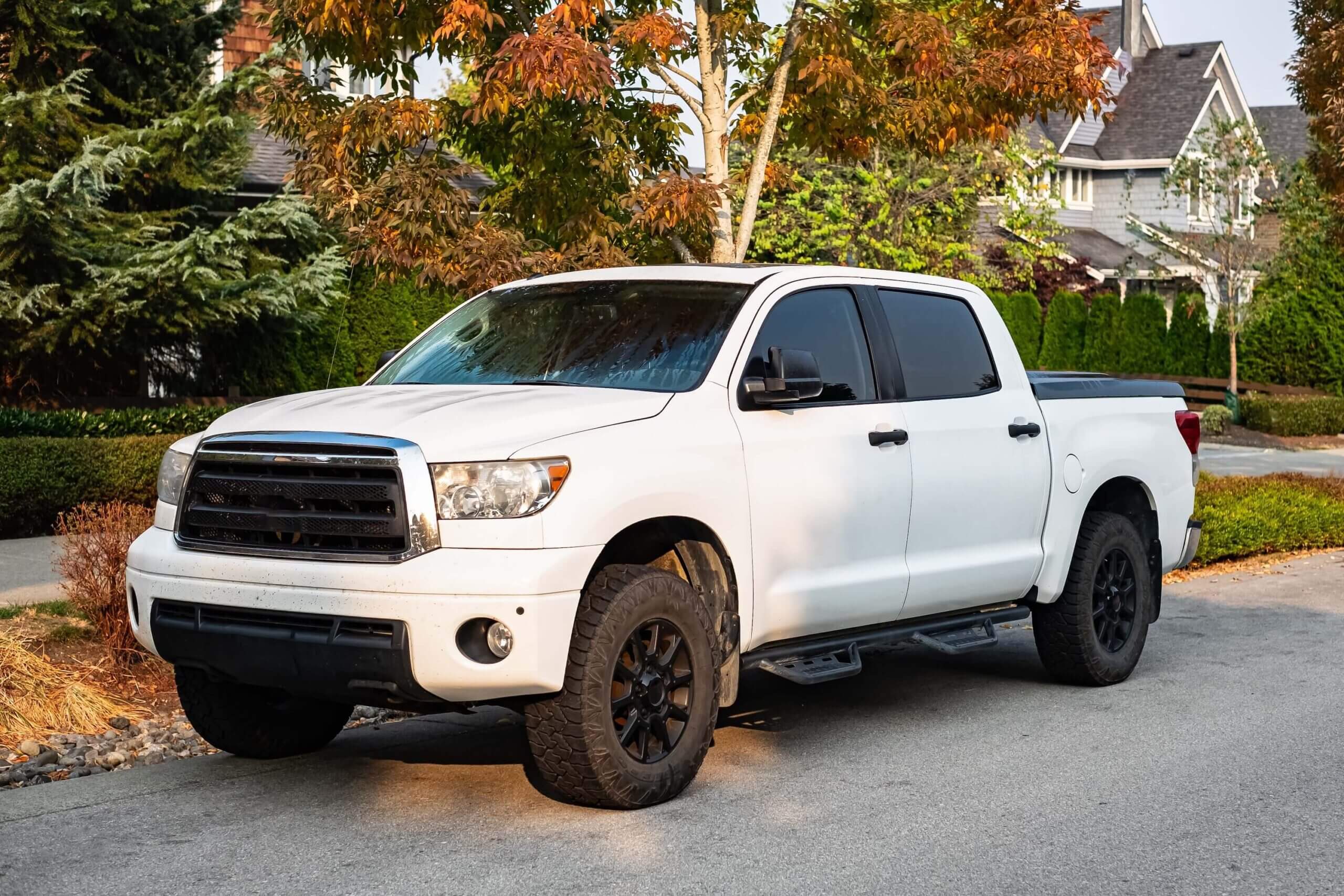 Four-door pickup truck